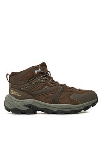 Jack Wolfskin Trekkingi Vojo Tour Lt Texapore Mid M A62074 Brązowy. Kolor: brązowy. Materiał: skóra. Sport: turystyka piesza