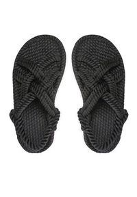 Bohonomad Espadryle Bodrum Platform BOD.0020.PRS Czarny. Kolor: czarny. Materiał: materiał. Obcas: na platformie #2