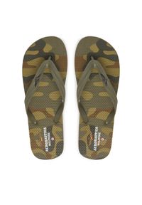 Aeronautica Militare Japonki 261SC0243UCT03112 Khaki. Kolor: brązowy. Materiał: syntetyk #1