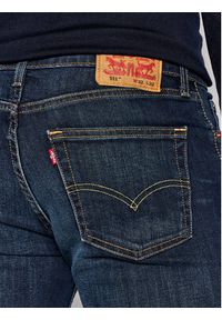 Levi's® Jeansy 511™ 04511-1390 Granatowy Slim Fit. Kolor: niebieski