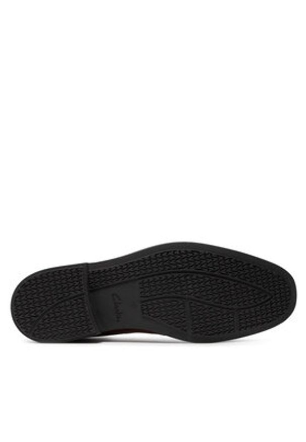 Clarks Półbuty Howard Walk 261620177 Brązowy. Kolor: brązowy. Materiał: skóra