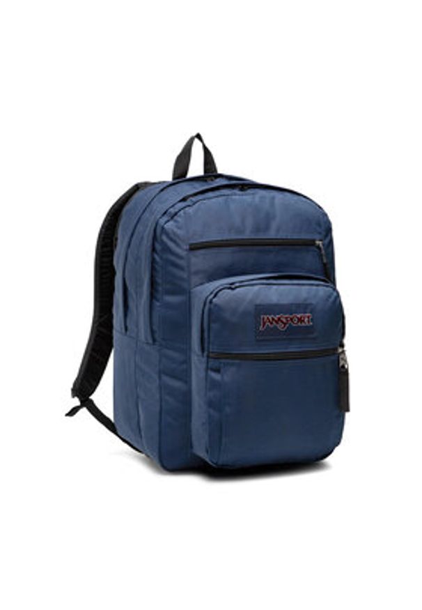 JanSport Plecak Big Student EK0A5BAHN54 Granatowy. Kolor: niebieski. Materiał: materiał. Styl: młodzieżowy
