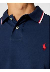 Polo Ralph Lauren Polo Classics 710842621003 Granatowy Slim Fit. Typ kołnierza: polo. Kolor: niebieski. Materiał: bawełna #4