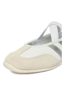 Adidas - adidas Baleriny CEO-BARREDA MARY JANE HQ7400 Biały. Kolor: biały. Materiał: skóra #3