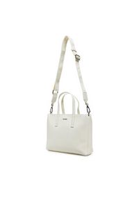 Calvin Klein Torebka Ck Must Small Tote K60K612904 Écru. Materiał: skórzane #3