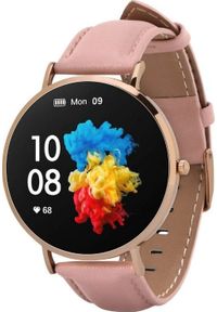 GARETT - Smartwatch Garett Verona Różowy (5904238484524). Rodzaj zegarka: smartwatch. Kolor: różowy #1