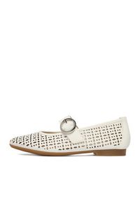 Remonte Baleriny CEO-D0K16-80 Biały. Kolor: biały. Materiał: skóra, syntetyk #6