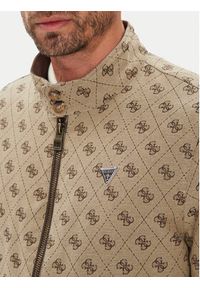 Guess Kurtka bomber M5YL04 WGUE0 Brązowy Regular Fit. Kolor: brązowy. Materiał: syntetyk #5