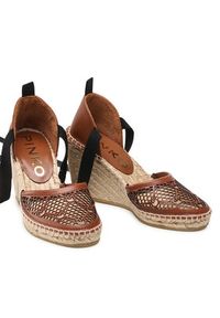 Pinko - PINKO Espadryle Patty Sandalo PE 22 BLKS1 1H211A Y86A Brązowy. Kolor: brązowy. Materiał: skóra