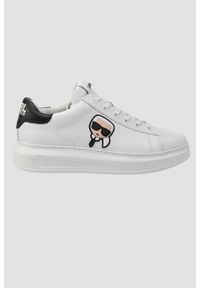 Karl Lagerfeld - KARL LAGERFELD Białe sneakersy Kapri Nft Lo Lace. Kolor: biały #1