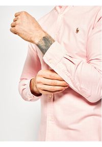 Polo Ralph Lauren Koszula Core Replen 710549084 Różowy Slim Fit. Typ kołnierza: polo. Kolor: różowy. Materiał: bawełna #4