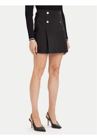 Morgan Spódnica mini 252-JPALE Czarny Slim Fit. Kolor: czarny. Materiał: syntetyk