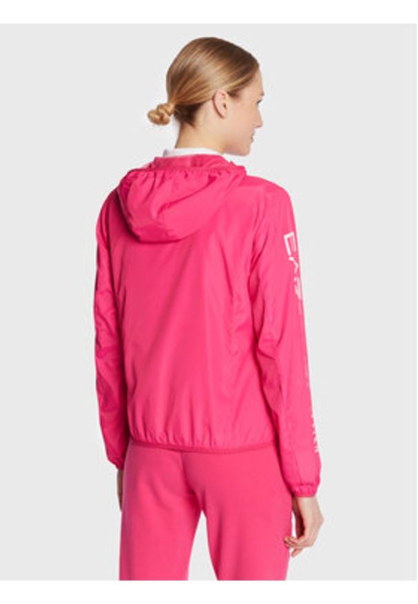 EA7 Emporio Armani Kurtka przejściowa 3RTB08 TN18Z 1417 Różowy Regular Fit. Kolor: różowy. Materiał: syntetyk