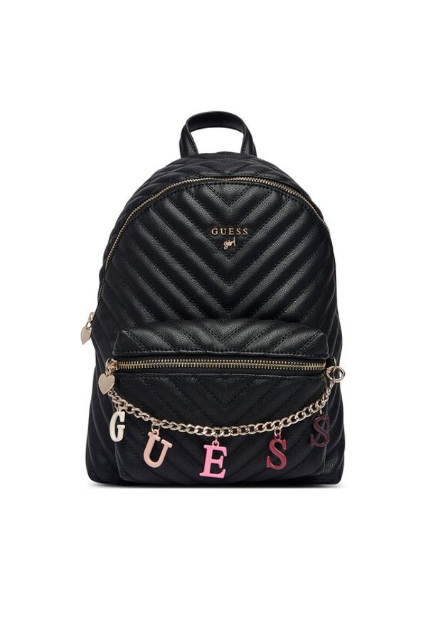 Guess Plecak J4RZ17 WFZL0 Czarny. Kolor: czarny. Materiał: skóra