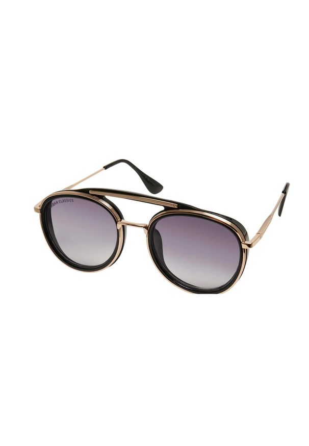 Urban Classics - Okulary Przeciwsłoneczne Ibiza Z Łańcuszkiem. Kolor: żółty, wielokolorowy, czarny