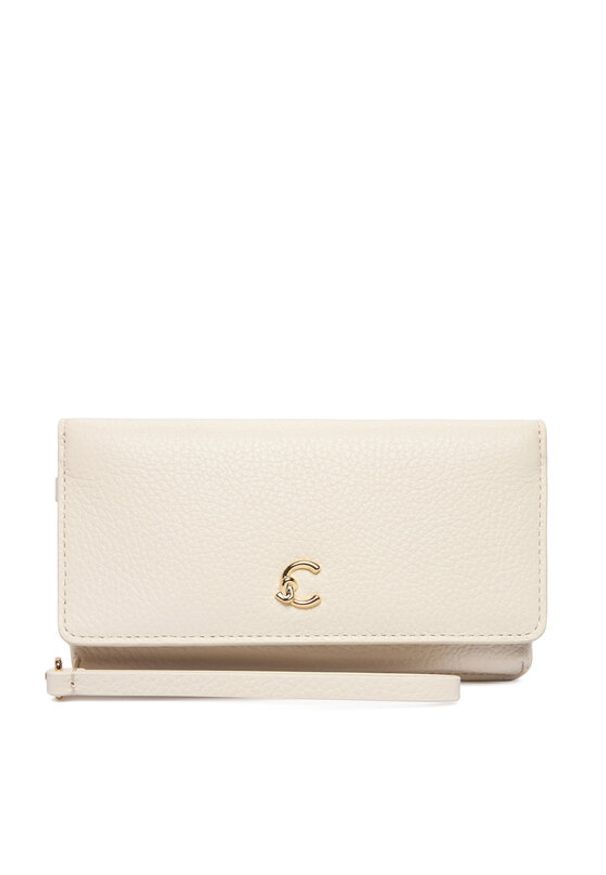 Coccinelle Torebka SSL Coccinelle C-Me E5 SSL 19 03 01 Écru. Materiał: skórzane