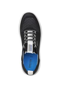 Geox buty Spherica kolor czarny na płaskiej podeszwie. Nosek buta: okrągły. Zapięcie: sznurówki. Kolor: czarny. Materiał: guma. Obcas: na płaskiej podeszwie #4