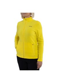 Bluza techniczna damska Viking Tesero Lady, polar. Kolor: żółty. Materiał: polar