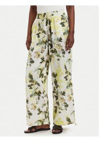 Liu Jo Sport Spodnie materiałowe TA6257 T358A Kremowy Regular Fit. Kolor: kremowy. Materiał: syntetyk. Styl: sportowy #1