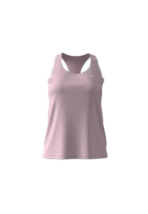 Damski tank top Under Armour Tech™. Kolor: biały, różowy, wielokolorowy. Sport: fitness