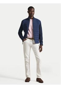 Polo Ralph Lauren T-Shirt 710671438520 Różowy Custom Slim Fit. Typ kołnierza: polo. Kolor: różowy. Materiał: bawełna #3