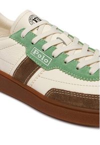 Polo Ralph Lauren Sneakersy 804P04920003 Écru. Materiał: skóra, zamsz #4