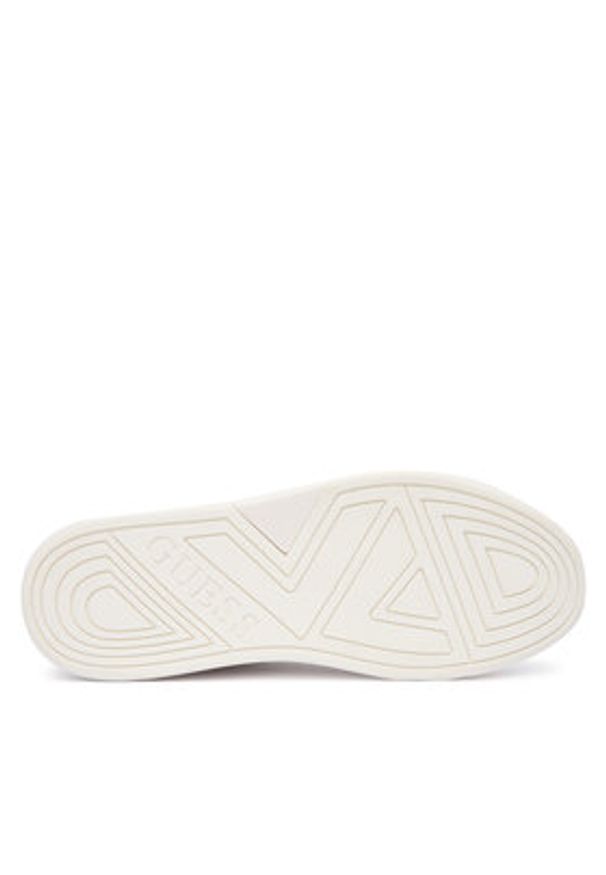 Guess Sneakersy FMFICE ELE12 Biały. Kolor: biały. Materiał: skóra