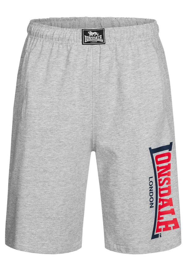 Krótka Lonsdale Logo Jam. Kolor: szary. Długość: krótkie