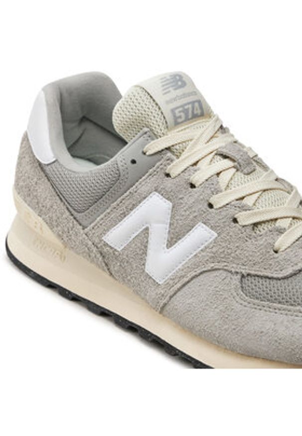 New Balance Sneakersy U574RBL Szary. Kolor: szary. Materiał: zamsz, skóra. Model: New Balance 574