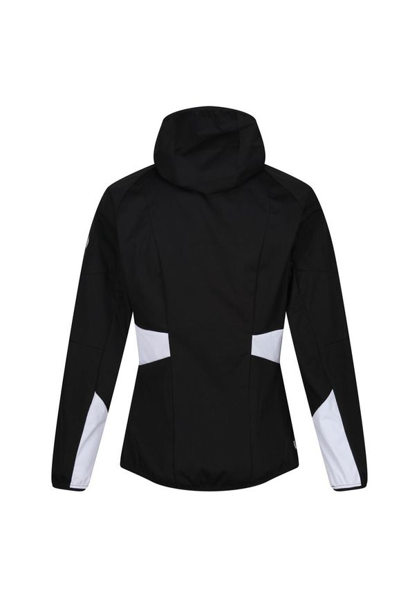 Regatta - Kurtka Softshellowa Damska Niska Waga Tarvos V. Kolor: czarny. Materiał: softshell. Sport: turystyka piesza