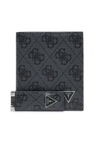 Guess Zestaw portfel i brelok GFBOXM P3301 Czarny. Kolor: czarny. Materiał: skóra
