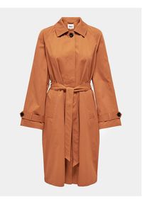 only - ONLY Trencz Orchid 15308598 Brązowy Regular Fit. Kolor: brązowy. Materiał: syntetyk #4