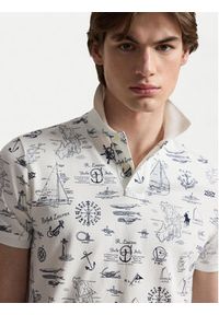 Polo Ralph Lauren Polo 710B18827001 Biały Regular Fit. Typ kołnierza: polo. Kolor: biały. Materiał: bawełna #2