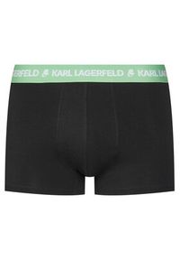 Karl Lagerfeld - KARL LAGERFELD Komplet 3 par bokserek A1M47021 Czarny. Kolor: czarny. Materiał: bawełna #3