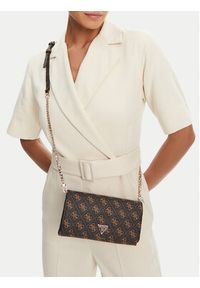 Guess Torebka Noelle II Mini HWQG96 72750 Brązowy. Kolor: brązowy. Materiał: skórzane #3