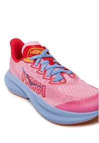 HOKA - Hoka Buty do biegania Mach 6 1147553 Czerwony. Kolor: czerwony. Materiał: materiał #5