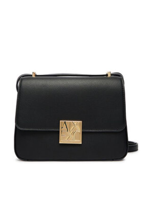 Armani Exchange Torebka XW002169 AF19895 UC001 Czarny. Kolor: czarny. Materiał: skórzane