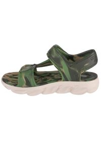 skechers - Sandały chłopięce, Hypno-Splash - Hydrotastic. Kolor: zielony