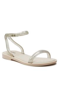 melissa - Melissa Sandały Melissa Wave Sandal Ad 32942 Beżowy. Kolor: beżowy