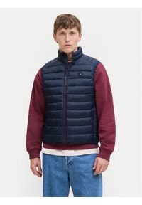 Jack & Jones - Jack&Jones Kamizelka Bradley 12280973 Granatowy Regular Fit. Kolor: niebieski. Materiał: syntetyk
