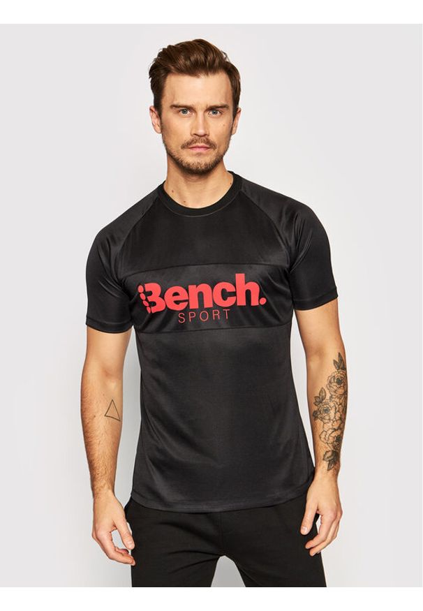 Bench T-Shirt Deltoid 118635 Czarny Regular Fit. Kolor: czarny. Materiał: syntetyk