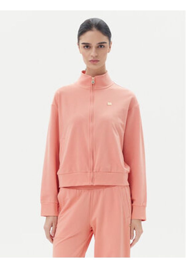 EA7 Emporio Armani Dres 7W000085 AF13135 U4076 Pomarańczowy Regular Fit. Kolor: pomarańczowy. Materiał: bawełna