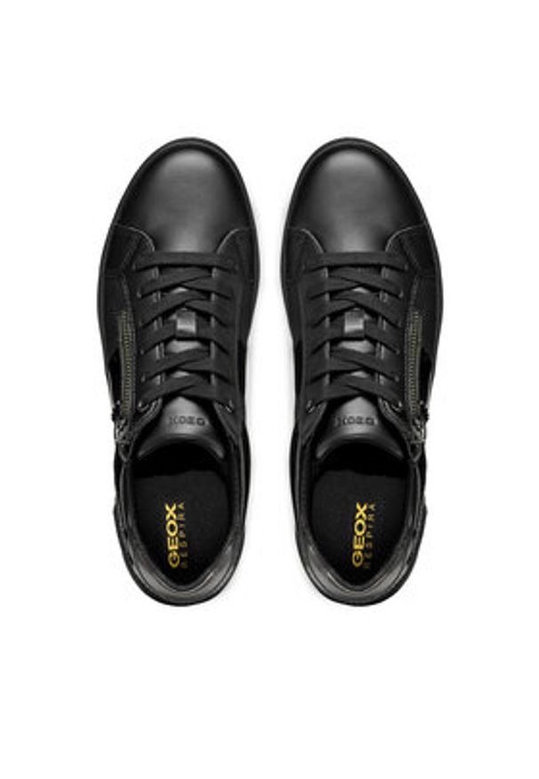 Geox Sneakersy D Blomiee D366HE 00422 C9999 Czarny. Kolor: czarny. Materiał: skóra