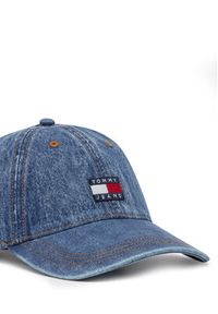 TOMMY HILFIGER - Tommy Hilfiger Czapka z daszkiem Heritage AM0AM13288 Niebieski. Kolor: niebieski. Materiał: materiał, bawełna #3