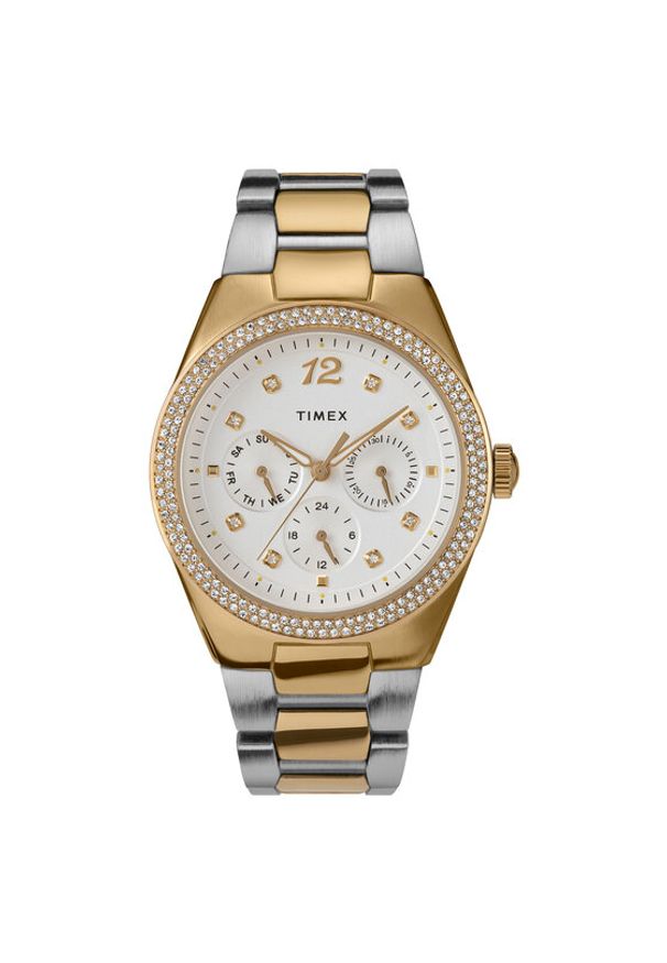 Timex Zegarek TW2V80300 Złoty. Kolor: złoty