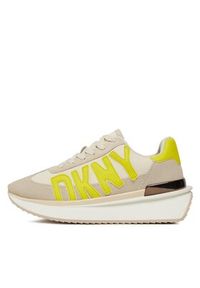 DKNY Sneakersy Arlan K1446991 Kolorowy. Materiał: skóra. Wzór: kolorowy