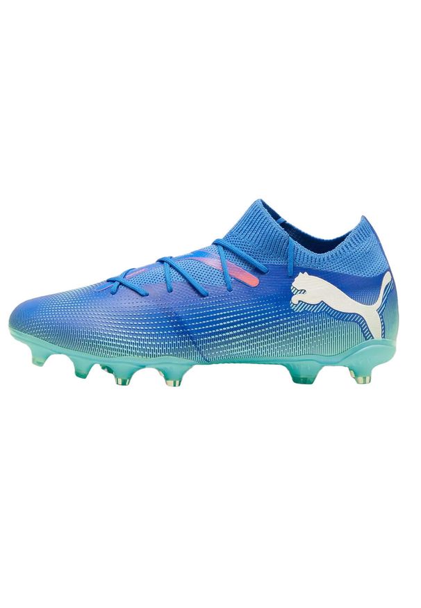 Puma - Buty Piłkarskie Dla Dorosłych Unisex Future 7 Match Firm Ground. Kolor: niebieski. Sport: piłka nożna