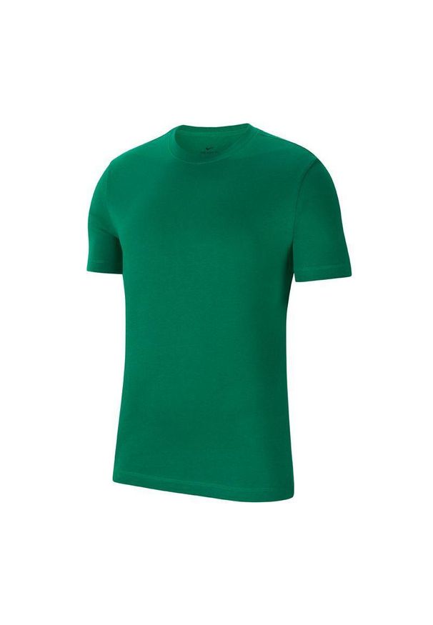Nike - T-shirt Męski Logo Park. Kolor: zielony