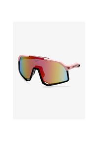 Okulary przeciwsłoneczne Dynafit Trail Evo Sunglasses cat 3 - pale rose/black. Kolor: różowy