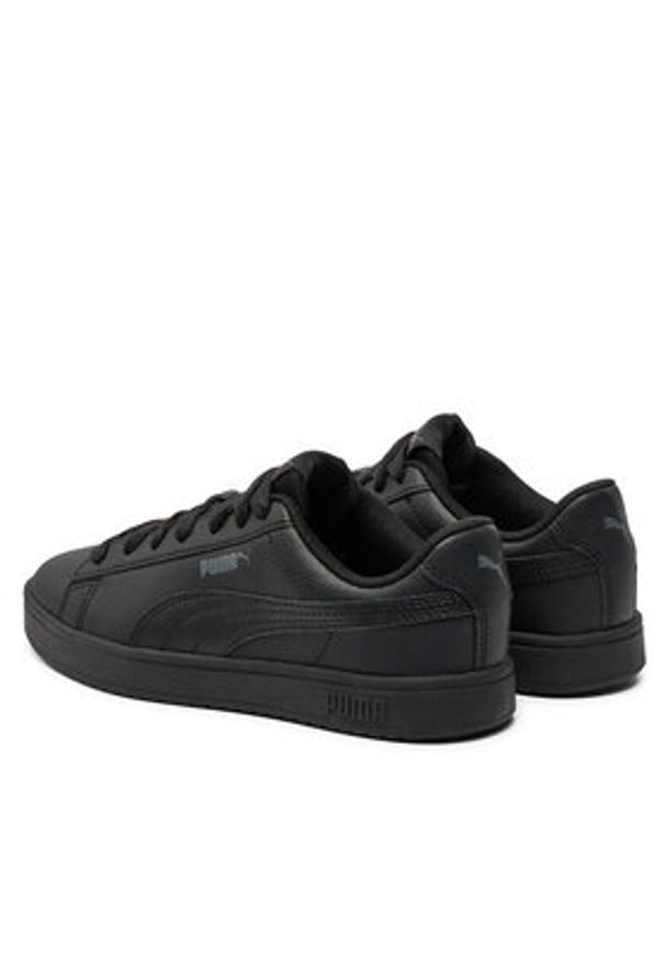 Puma Sneakersy Rickie Classic Jr 394252-11 Czarny. Kolor: czarny. Materiał: skóra